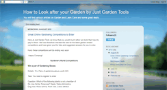 Desktop Screenshot of justgardentools.blogspot.com