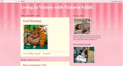 Desktop Screenshot of journeywithvictoriafaith.blogspot.com