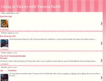 Tablet Screenshot of journeywithvictoriafaith.blogspot.com