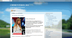 Desktop Screenshot of chimenteros.blogspot.com