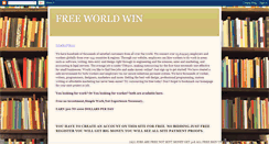 Desktop Screenshot of freeworldwin92.blogspot.com