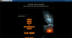 Desktop Screenshot of csoer-wallpaper.blogspot.com