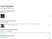 Tablet Screenshot of csoer-wallpaper.blogspot.com