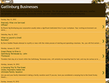 Tablet Screenshot of gatlinburg-businesses.blogspot.com