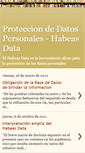 Mobile Screenshot of habeasdata25326.blogspot.com