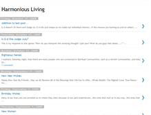 Tablet Screenshot of leah-harmoniousliving.blogspot.com