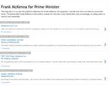 Tablet Screenshot of frank-for-pm.blogspot.com