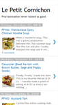 Mobile Screenshot of lepetitcornichon.blogspot.com