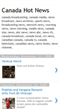 Mobile Screenshot of canada-hotnews.blogspot.com