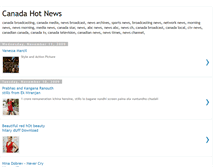 Tablet Screenshot of canada-hotnews.blogspot.com