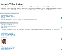 Tablet Screenshot of adoquinvideodigital.blogspot.com