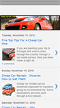 Mobile Screenshot of cheapcarhireinfo.blogspot.com