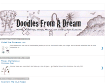 Tablet Screenshot of doodlesfromadream.blogspot.com