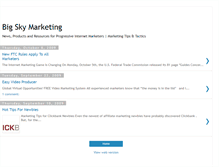 Tablet Screenshot of bigskymarketing.blogspot.com