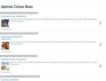 Tablet Screenshot of apenascoisasboas.blogspot.com
