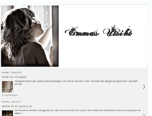 Tablet Screenshot of emmasutsikt.blogspot.com