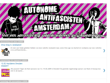 Tablet Screenshot of antifa-amsterdam.blogspot.com