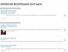 Tablet Screenshot of expedicionbicentenario2010salta.blogspot.com