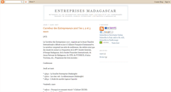 Desktop Screenshot of entreprises-madagascar.blogspot.com