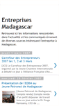 Mobile Screenshot of entreprises-madagascar.blogspot.com