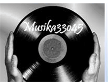 Tablet Screenshot of musika33o45.blogspot.com