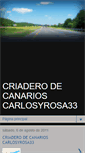 Mobile Screenshot of criaderodecanarioscarlosyrosa333.blogspot.com
