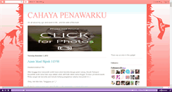 Desktop Screenshot of cahayapenawarku.blogspot.com