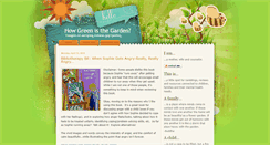 Desktop Screenshot of howgreenisthegarden.blogspot.com