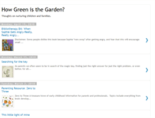 Tablet Screenshot of howgreenisthegarden.blogspot.com