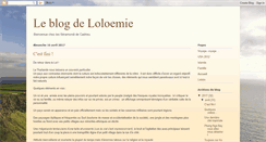 Desktop Screenshot of loloemie.blogspot.com