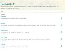 Tablet Screenshot of poemasabijr.blogspot.com