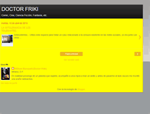 Tablet Screenshot of doctorfriki.blogspot.com