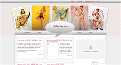 Desktop Screenshot of juliasexana.blogspot.com