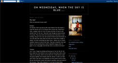 Desktop Screenshot of onwednesdays.blogspot.com