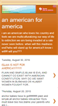 Mobile Screenshot of anamericanforamerica.blogspot.com