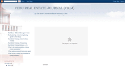Desktop Screenshot of ceburealestatejournals.blogspot.com