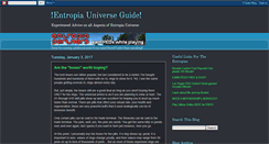 Desktop Screenshot of entropiauniverseguide.blogspot.com