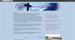 Desktop Screenshot of faithassemblymaysville.blogspot.com