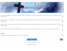 Tablet Screenshot of faithassemblymaysville.blogspot.com