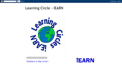 Desktop Screenshot of learningcircle-iearn.blogspot.com