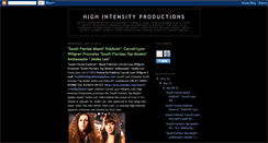 Desktop Screenshot of highintensityproductions.blogspot.com