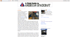 Desktop Screenshot of americanspacecraft.blogspot.com