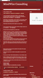 Mobile Screenshot of mindwizeconsulting.blogspot.com