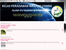 Tablet Screenshot of kelasperadabannabawi.blogspot.com