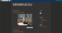 Desktop Screenshot of elektronegatiivsus.blogspot.com