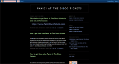 Desktop Screenshot of panicdiscotickets.blogspot.com