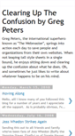 Mobile Screenshot of clearing-confusion.blogspot.com