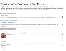 Tablet Screenshot of clearing-confusion.blogspot.com