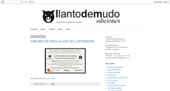 Desktop Screenshot of llantodemudo.blogspot.com