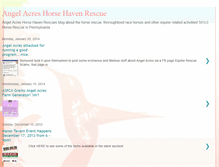 Tablet Screenshot of angelacreshorsehavenrescue.blogspot.com